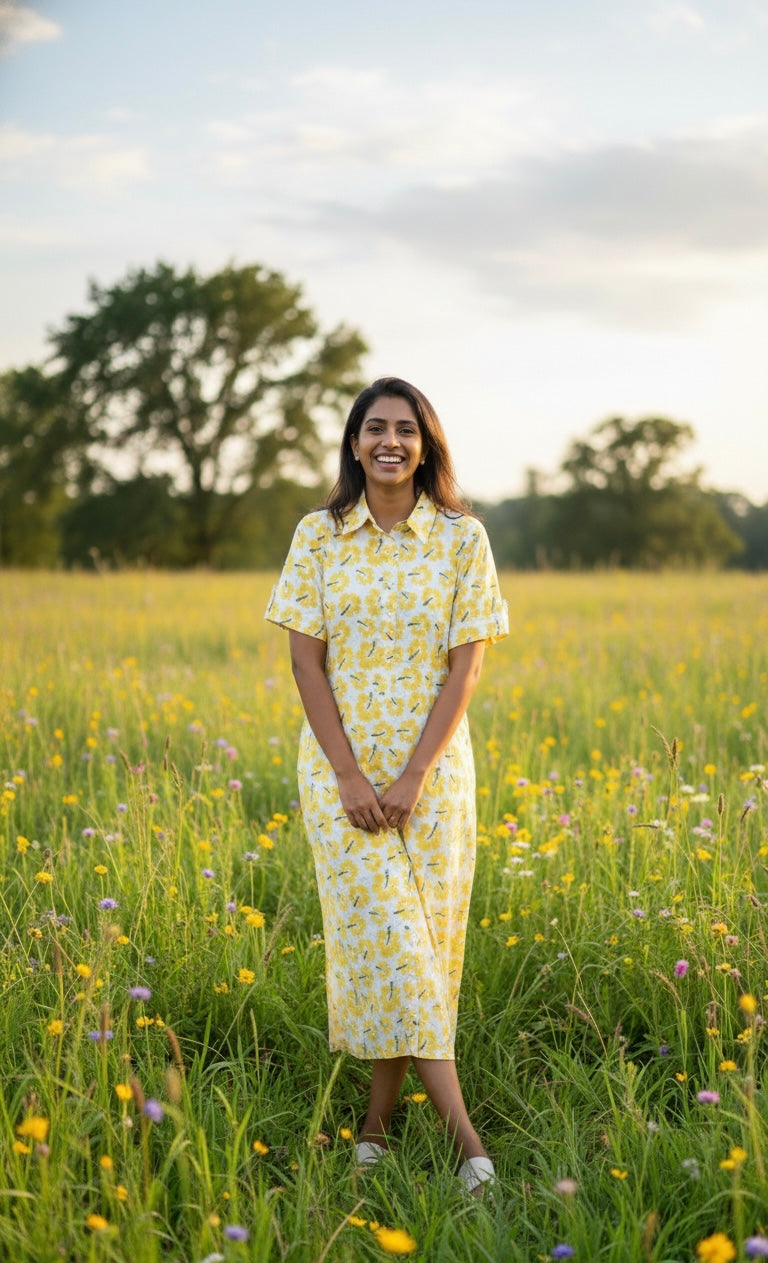 The Sunny Bloom Dress